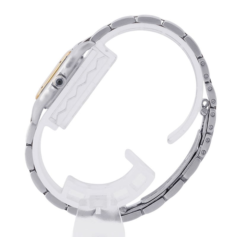 カルティエ パンテール 2ロウ SM W25029B6 Cartier 腕時計 アイボリー文字盤 クォーツ