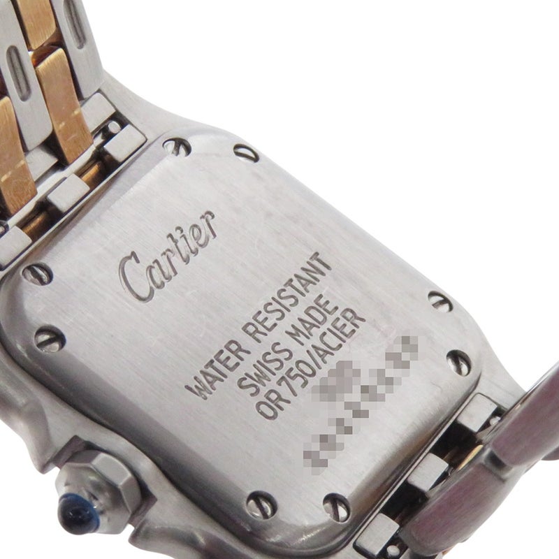 カルティエ パンテール 2ロウ SM W25029B6 Cartier 腕時計 アイボリー文字盤 クォーツ