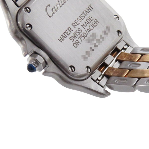 カルティエ パンテール 2ロウ SM W25029B6 Cartier 腕時計 アイボリー文字盤 クォーツ