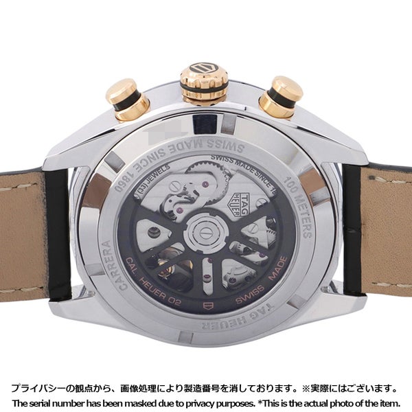 タグホイヤー カレラ クロノグラフ CBN2A5A TAG Heuer 腕時計 黒文字盤