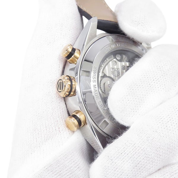 タグホイヤー カレラ クロノグラフ CBN2A5A TAG Heuer 腕時計 黒文字盤
