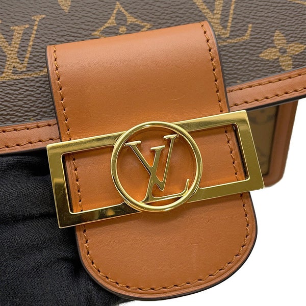 ルイヴィトン ショルダーバッグ モノグラム・リバース ドーフィーヌ MINI M45959 LOUIS VUITTON 黒 ブラック