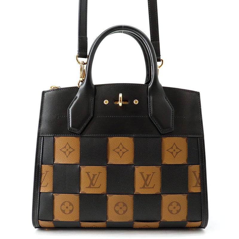 ルイヴィトン ハンドバッグ モノグラム・リバース シティスティーマー PM M53252 LOUIS VUITTON バッグ 2wayショルダーバッグ