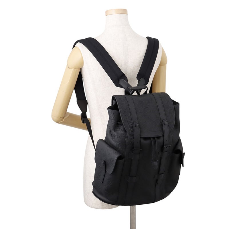 ルイヴィトン リュック モノグラム・トリヨン クリストファーPM M20899 LOUIS VUITTON バッグ バックパック ブラック 黒
