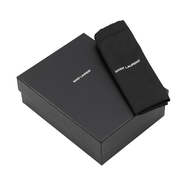 サンローランパリ カードケース コンパクト カードホルダー ラムスキン 742430 SAINT LAURENT PARIS