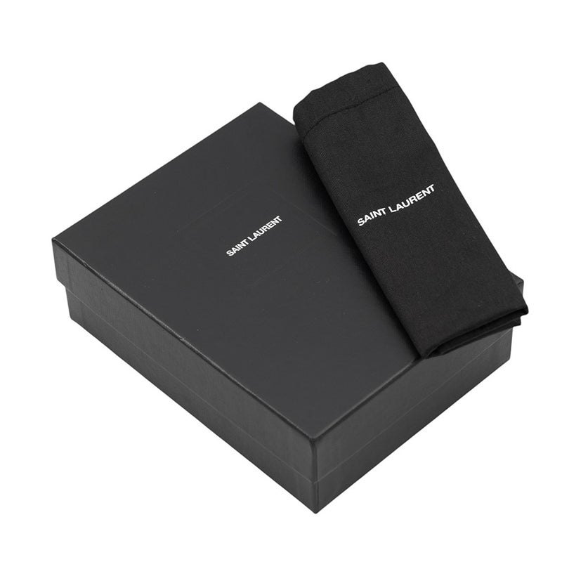 サンローランパリ カードケース コンパクト カードホルダー ラムスキン 742430 SAINT LAURENT PARIS
