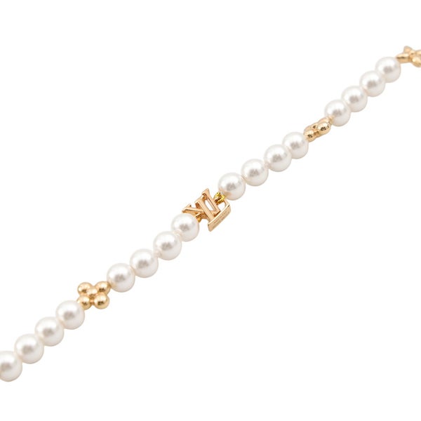 ルイヴィトン ネックレス マイ LV パール メタル フェイクパール M01990 LOUIS VUITTON アクセサリー