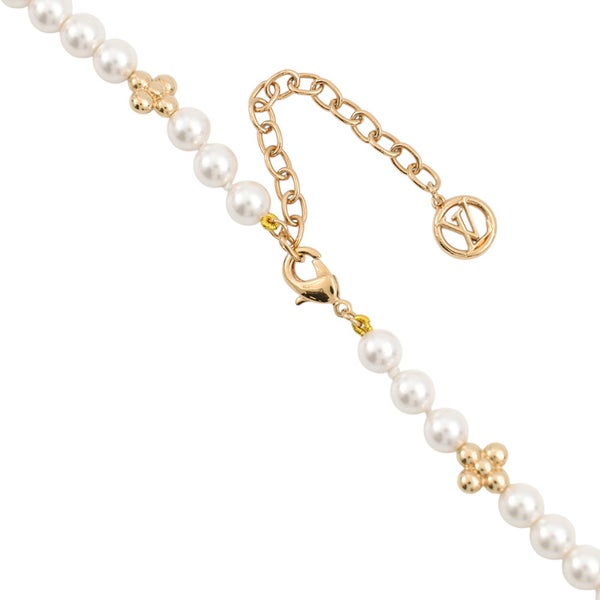 ルイヴィトン ネックレス マイ LV パール メタル フェイクパール M01990 LOUIS VUITTON アクセサリー