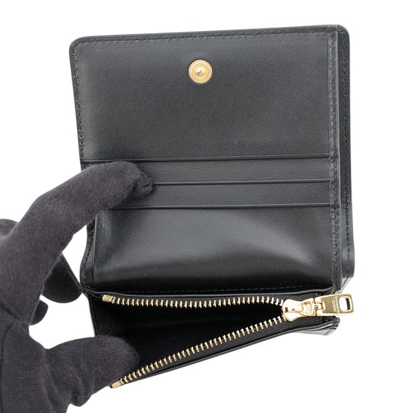 ドルチェ＆ガッバーナ 二つ折り財布 ロゴ ウォレット カーフレザー BI1211AW57680999 DOLCE&GABBANA 黒