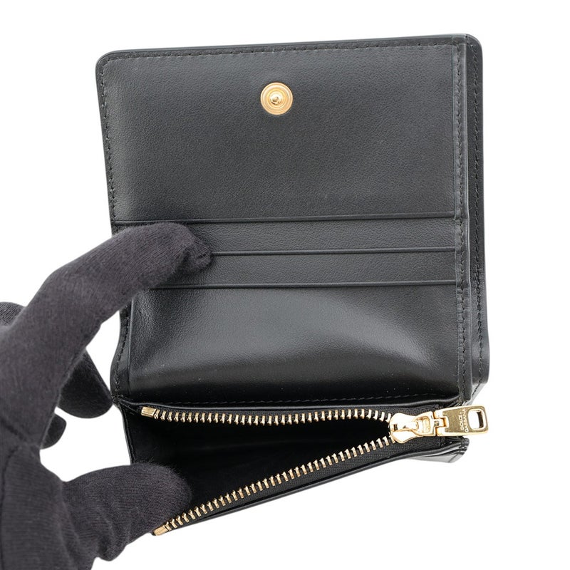 ドルチェ＆ガッバーナ 二つ折り財布 ロゴ ウォレット カーフレザー BI1211AW57680999 DOLCE&GABBANA 黒