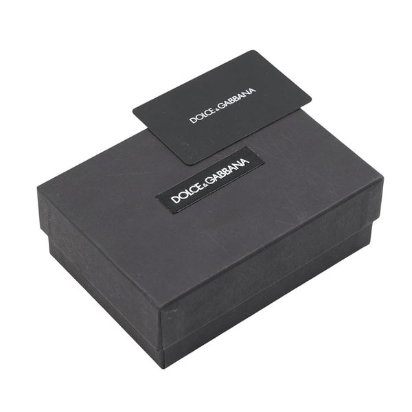 ドルチェ＆ガッバーナ 二つ折り財布 ロゴ ウォレット カーフレザー BI1211AW57680999 DOLCE&GABBANA 黒