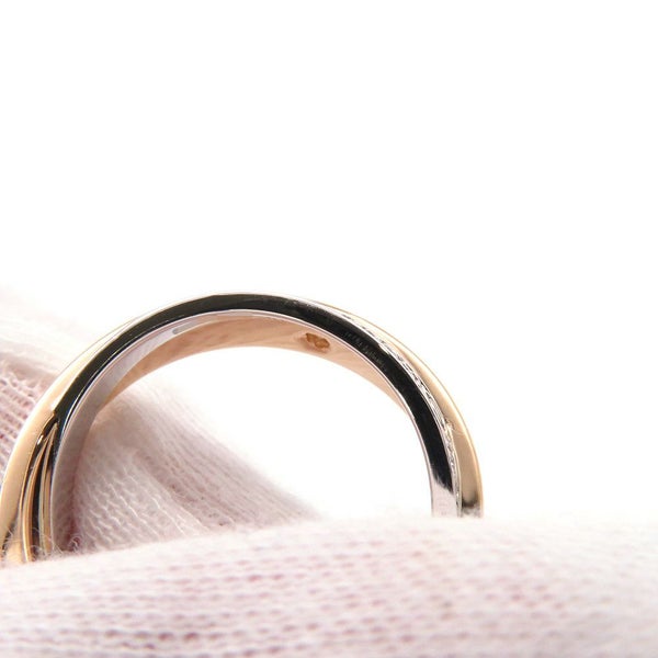 カルティエ リング ビーラブ リング LOVE ダイヤモンド 52P 計0.19ct K18PG/K18WG リングサイズ52 B4094650 Cartier 指輪
