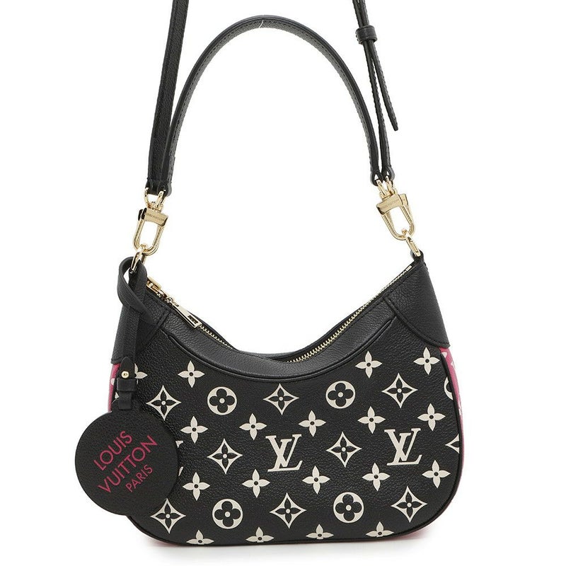 ルイヴィトン ショルダーバッグ モノグラム・アンプラント バガテル NM M46091 LOUIS VUITTON ブラック 黒 白