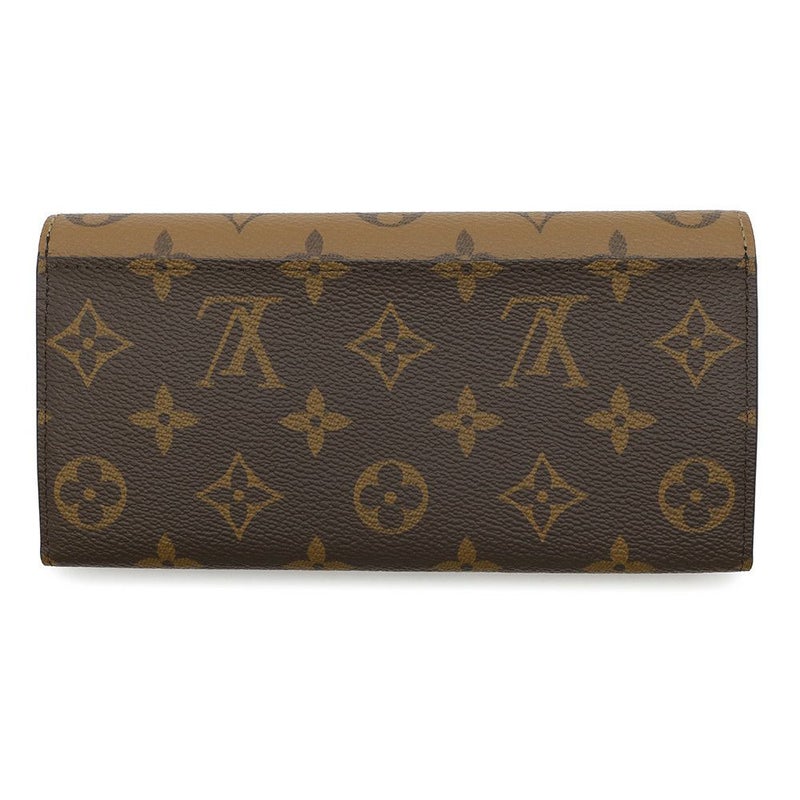 ルイヴィトン 長財布 モノグラム・リバース ポルトフォイユ・エミリー M82157 LOUIS VUITTON ブラック 黒