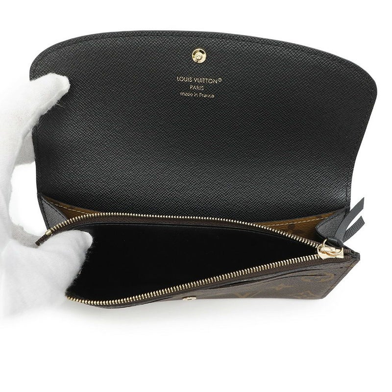 ルイヴィトン 長財布 モノグラム・リバース ポルトフォイユ・エミリー M82157 LOUIS VUITTON ブラック 黒