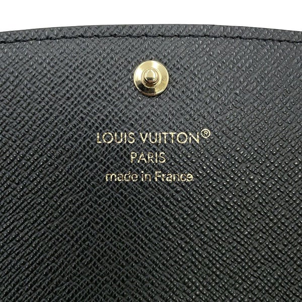 ルイヴィトン 長財布 モノグラム・リバース ポルトフォイユ・エミリー M82157 LOUIS VUITTON ブラック 黒