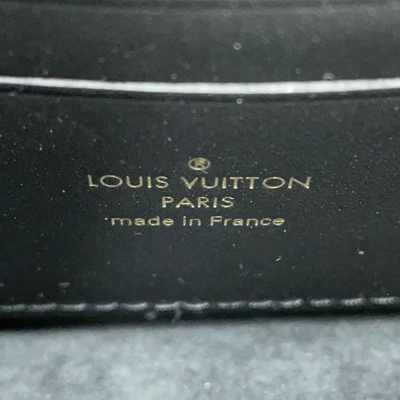 ルイヴィトン チェーンウォレット モノグラム・リバース ポルトフォイユ・ドーフィーヌ M68746 財布 黒 ブラック