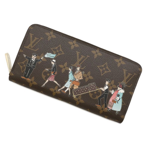 ルイヴィトン 長財布 モノグラム・イリュストレ ジッピー・ウォレット M60291 LOUIS VUITTON 財布
