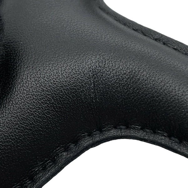 エルメス バッグチャーム ロデオMM タッチ ブラック ラムスキン/アリゲーターマット Z刻印 HERMES 黒 ソーブラック