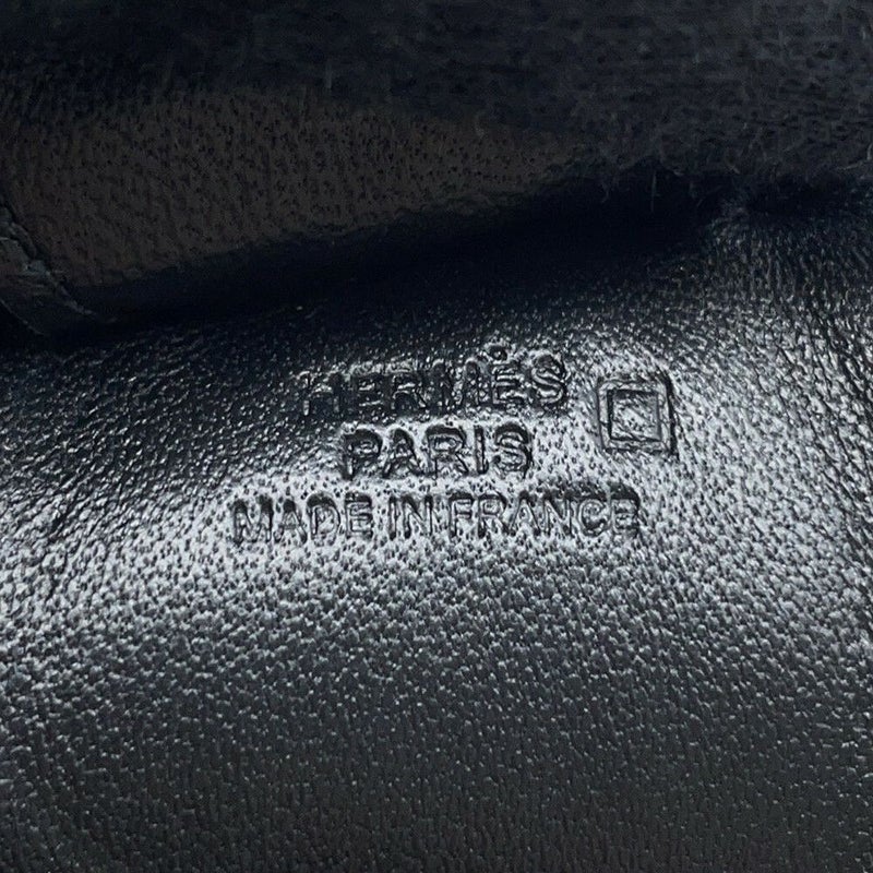 エルメス バッグチャーム ロデオMM タッチ ブラック ラムスキン/アリゲーターマット Z刻印 HERMES 黒 ソーブラック