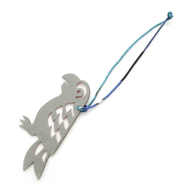 エルメス チャーム プティアッシュ オウム ルージュカザック/グリムエット トゴ/エプソン HERMES