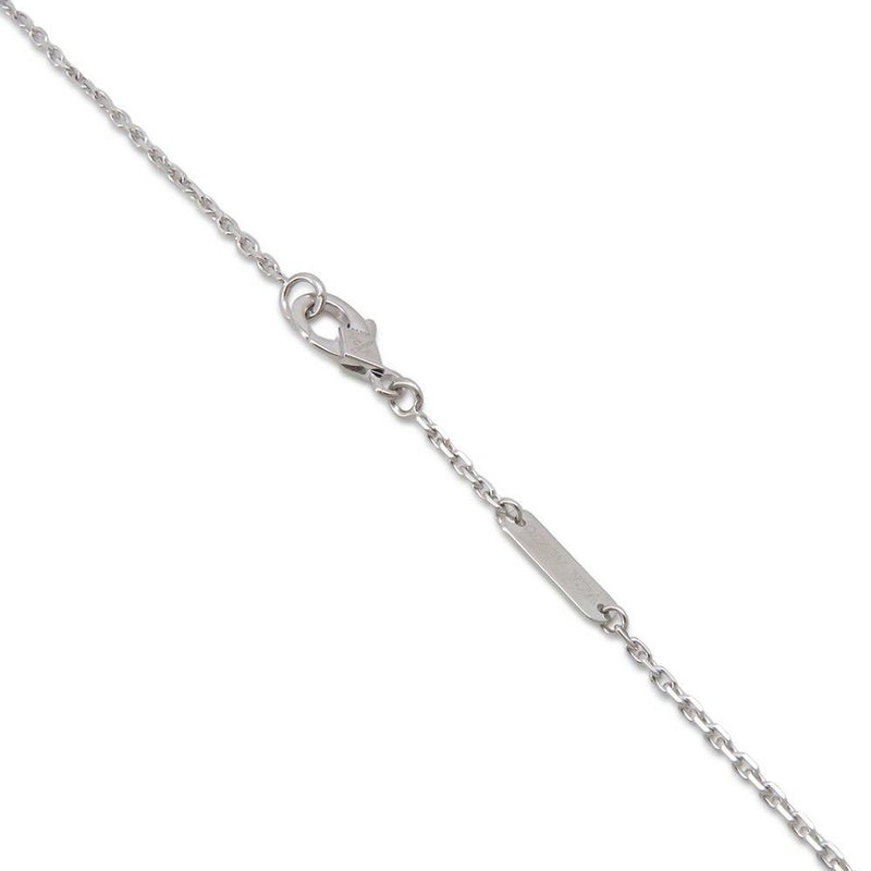 ヴァンクリーフ&アーペル ネックレス ヴィンテージアルハンブラ K18WG マザーオブパール VCARF48700 ペンダント