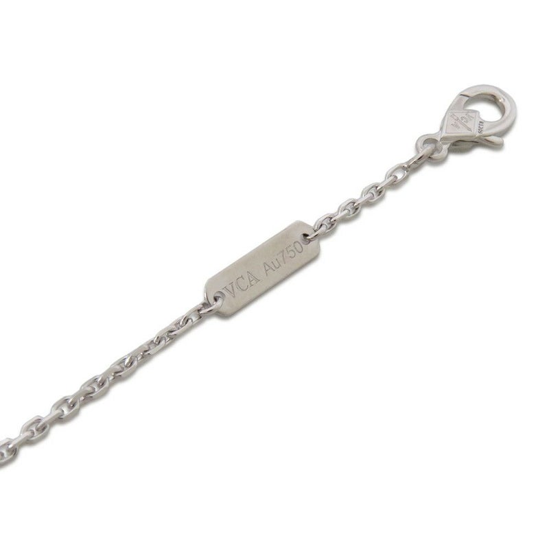 ヴァンクリーフ&アーペル ネックレス ヴィンテージアルハンブラ K18WG マザーオブパール VCARF48700 ペンダント