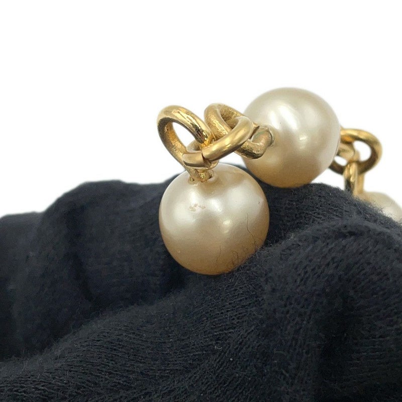 シャネル ロングネックレス ヴィンテージ ココマーク フェイクパール 94 A CHANEL