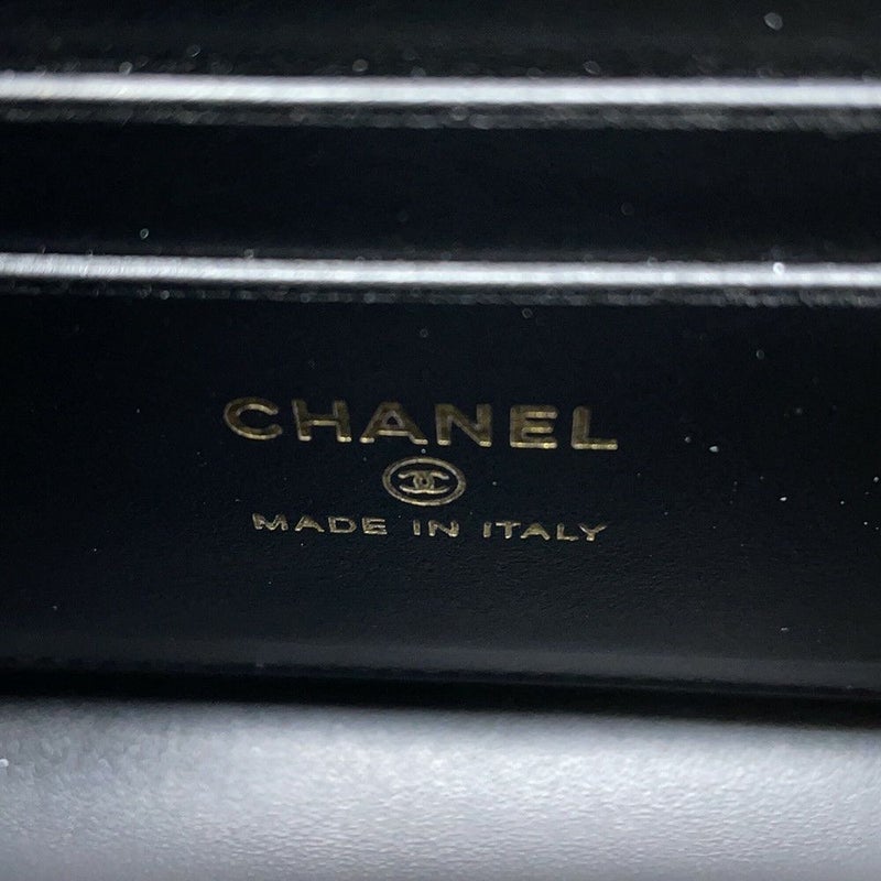 シャネル ハンドバッグ マトラッセ ココハンドル ミニミニ キャビアスキン AP4244 2wayチェーンショルダーバッグ 黒