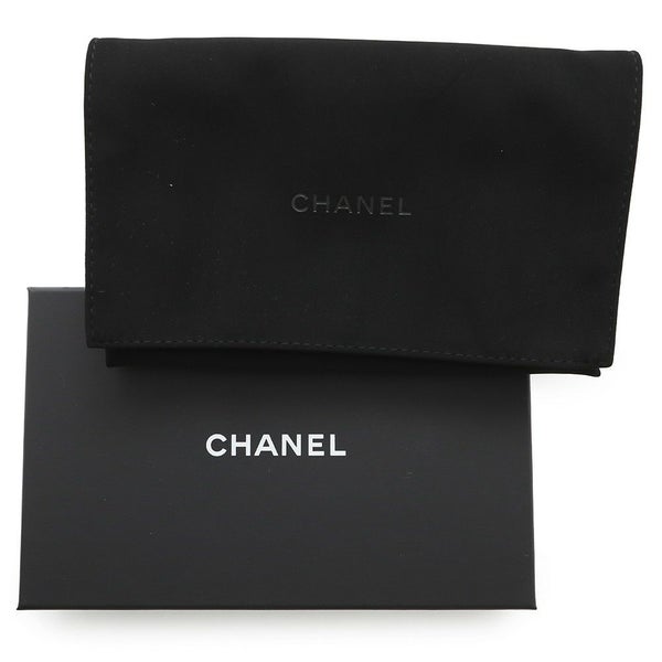 シャネル パスポートケース マトラッセ ココマーク 財布 キャビアスキン AP3791 CHANEL 黒