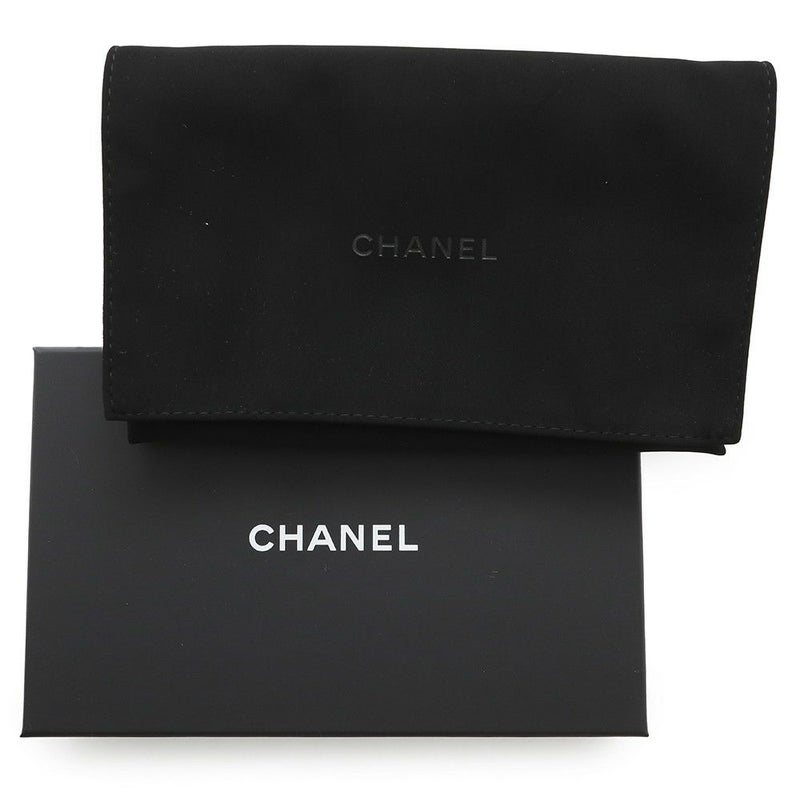 シャネル パスポートケース マトラッセ ココマーク 財布 キャビアスキン AP3791 CHANEL 黒