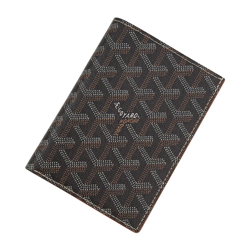 ゴヤール 長財布 PVC レザー GOYARD ヘリンボーン 黒 | 中古・新品