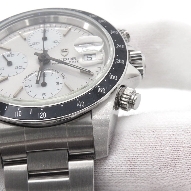 チュードル プリンスデイト クロノタイム 79260 TUDOR チューダー 腕時計 シルバー文字盤