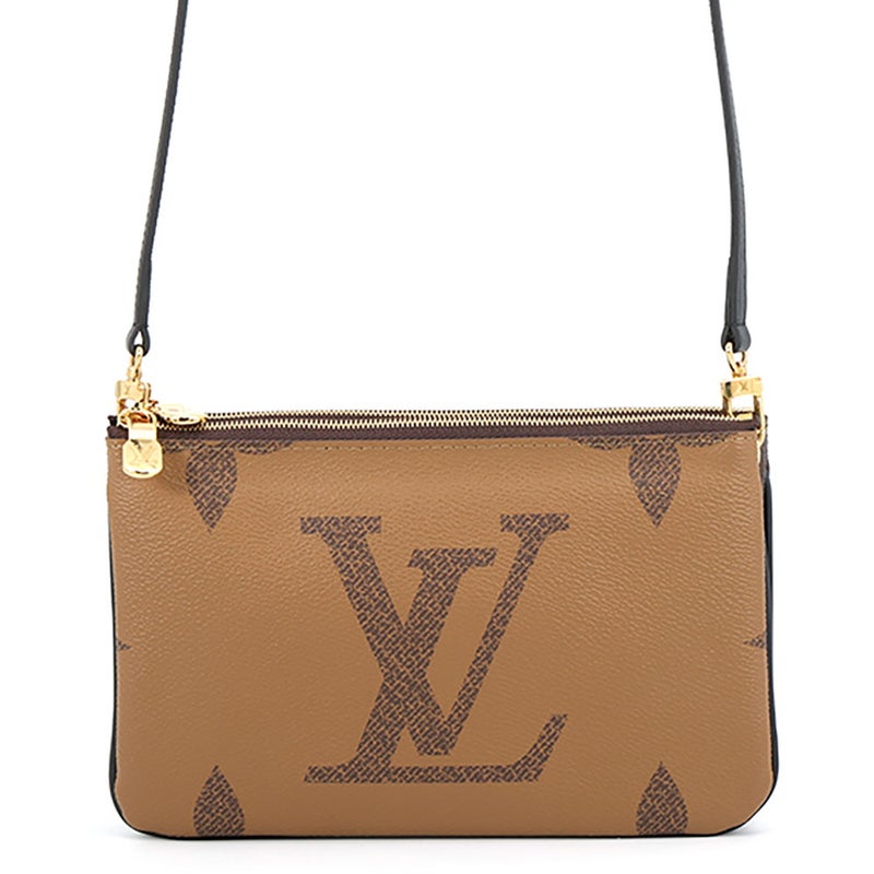 ルイヴィトン ショルダーバッグ モノグラム・ジャイアント リバース ポシェット・ドゥーブル ジップ M69203 LOUIS VUITTON