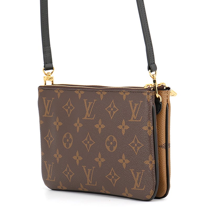 ルイヴィトン ショルダーバッグ モノグラム・ジャイアント リバース ポシェット・ドゥーブル ジップ M69203 LOUIS VUITTON