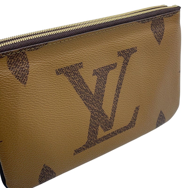 ルイヴィトン ショルダーバッグ モノグラム・ジャイアント リバース ポシェット・ドゥーブル ジップ M69203 LOUIS VUITTON