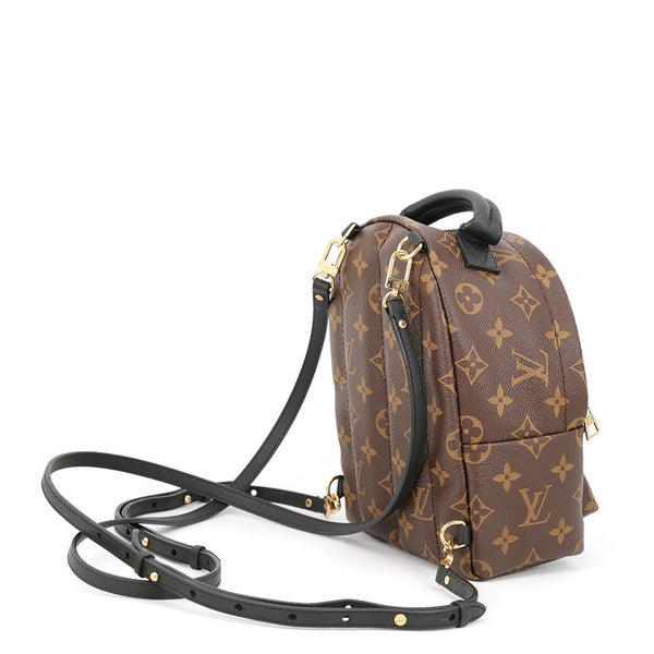 ルイヴィトン リュック モノグラム パームスプリングス バックパック MINI M44873 LOUIS VUITTON ミニバッグ 黒 ブラック