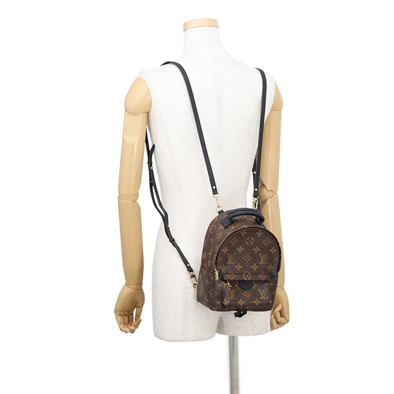 ルイヴィトン リュック モノグラム パームスプリングス バックパック MINI M44873 LOUIS VUITTON ミニバッグ 黒 ブラック