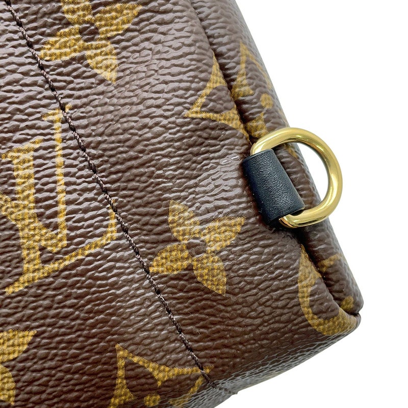 ルイヴィトン リュック モノグラム パームスプリングス バックパック MINI M44873 LOUIS VUITTON ミニバッグ 黒 ブラック