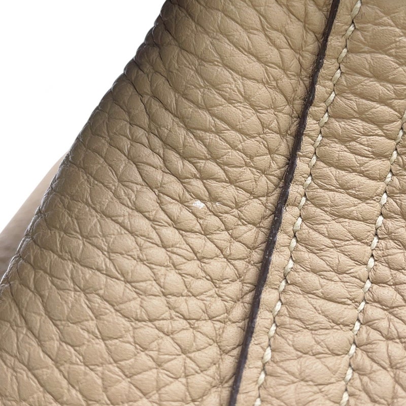 エルメス ハンドバッグ ボリード31 ヴェルソ トレンチ/エトゥープ/シルバー金具 トリヨンクレマンス Z刻印 ２wayショルダー