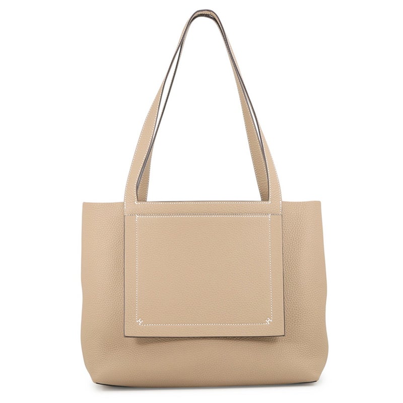 エルメス トートバッグ カバセリエ31 ベージュマルファ トリヨンクレマンス W刻印 HERMES バッグ