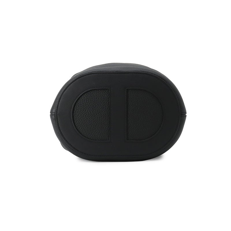 エルメス トートバッグ インザループ 23 ブラック/シルバー金具 トリヨンクレマンス/スイフト B刻印 黒