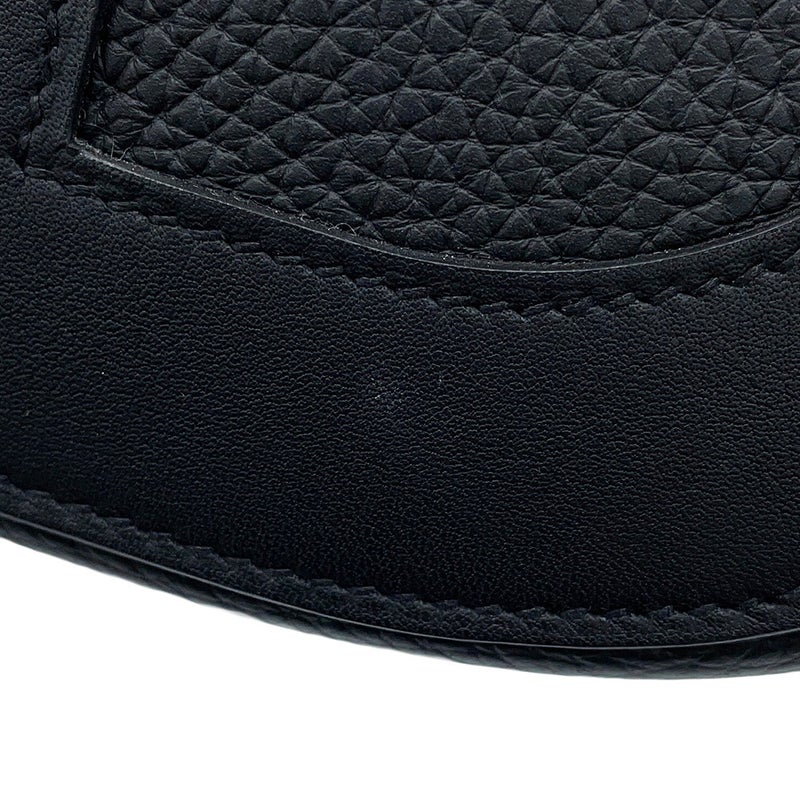 エルメス トートバッグ インザループ 23 ブラック/シルバー金具 トリヨンクレマンス/スイフト B刻印 黒