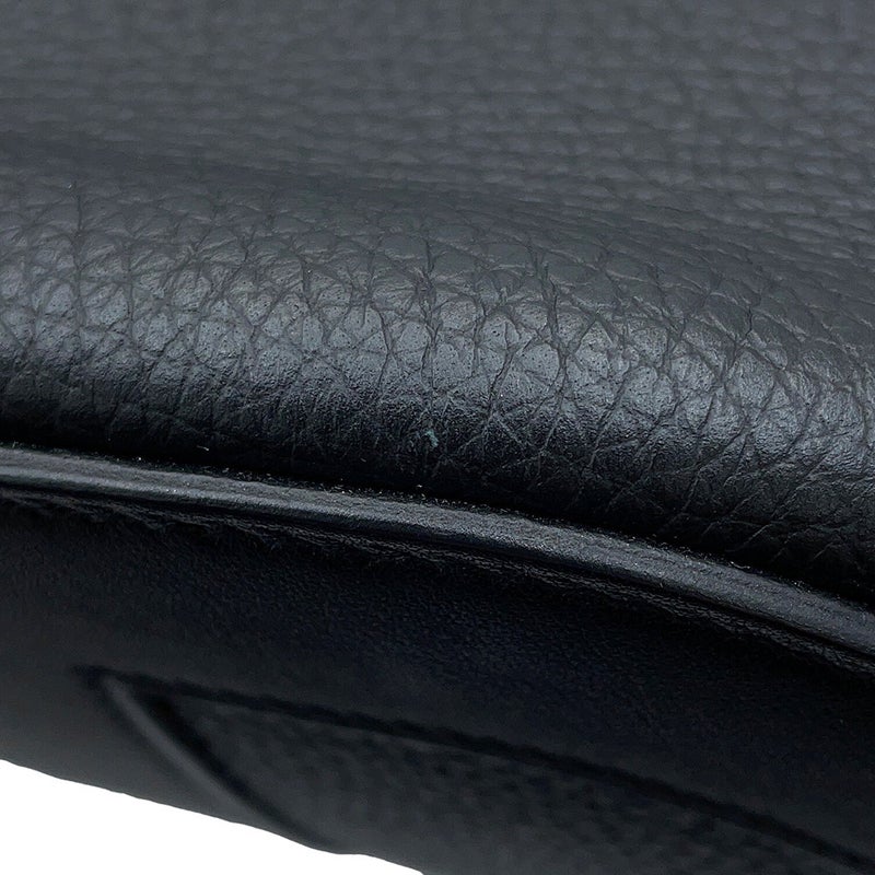 エルメス トートバッグ インザループ 23 ブラック/シルバー金具 トリヨンクレマンス/スイフト B刻印 黒