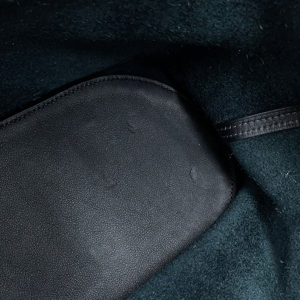 エルメス トートバッグ インザループ 23 ブラック/シルバー金具 トリヨンクレマンス/スイフト B刻印 黒