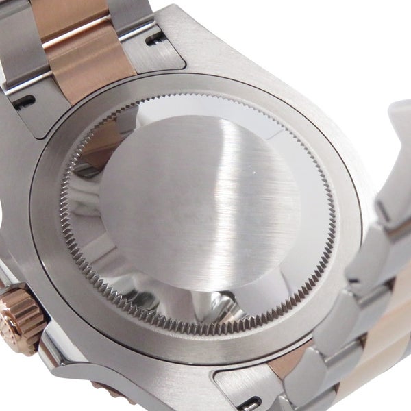 ロレックス GMTマスター2 デイト SS/K18PG 126711CHNR ROLEX 腕時計 エバーローズゴールド 黒文字盤