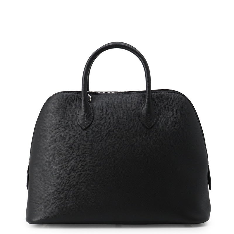 エルメス ハンドバッグ ボリード1923 30 ブラック/シルバー金具 エプソン K刻印 ２wayショルダー 黒