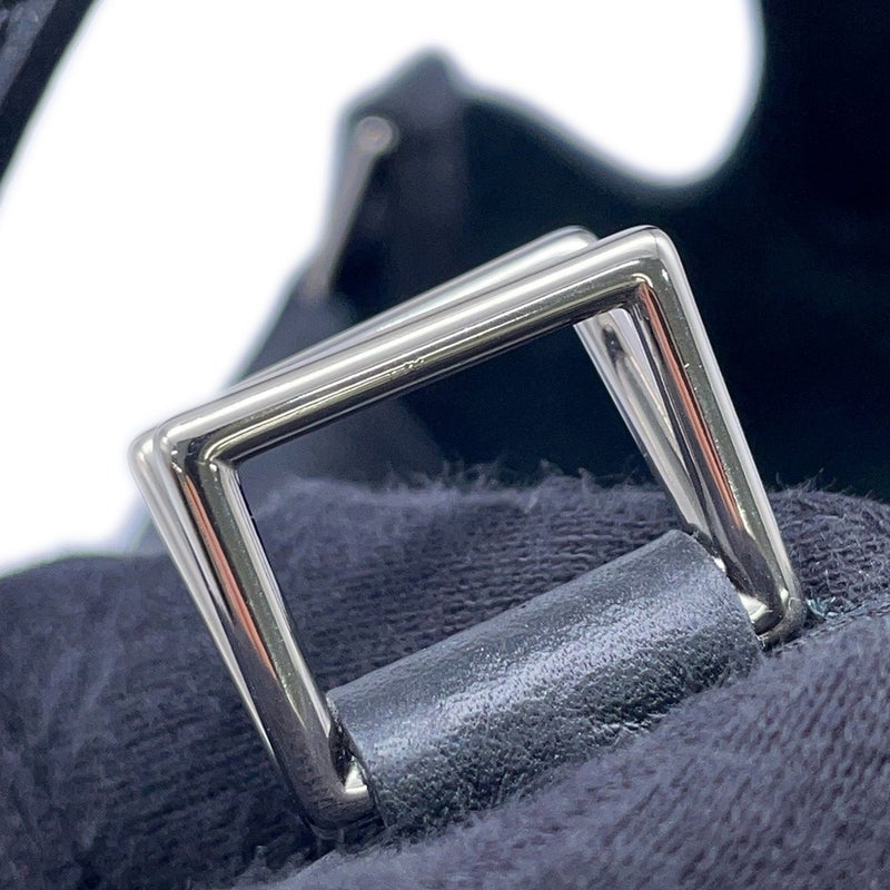 エルメス ハンドバッグ ピコタンロックMM ブラック/シルバー金具 トリヨンクレマンス B刻印 HERMES 黒