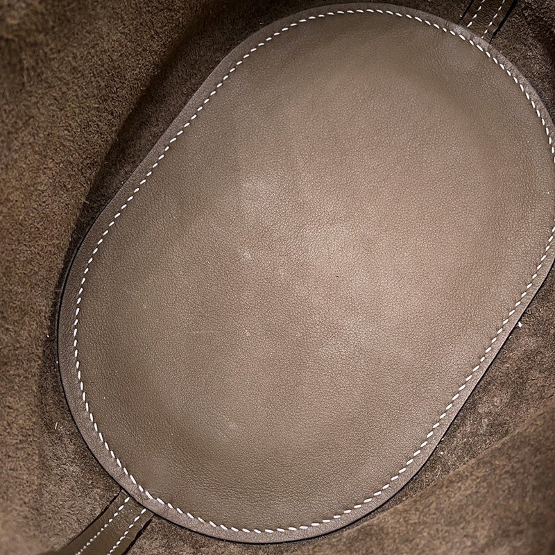エルメス トートバッグ インザループ 18 エトゥープ/シルバー金具 トリヨンクレマンス G刻印