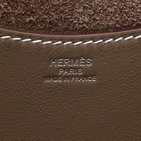 エルメス トートバッグ インザループ 18 エトゥープ/シルバー金具 トリヨンクレマンス G刻印